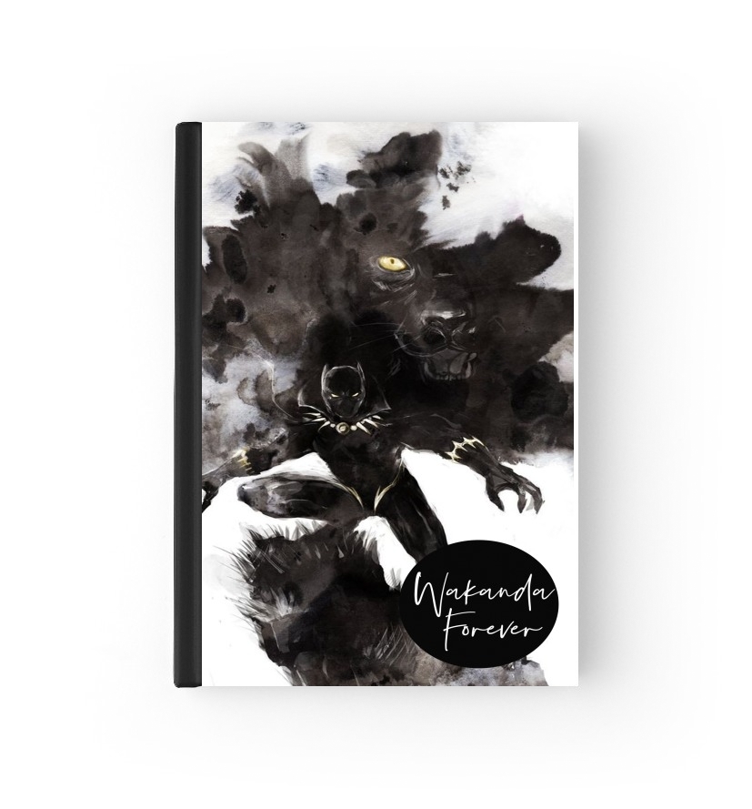 Cahier Black Panther Abstract Art WaKanda Forever