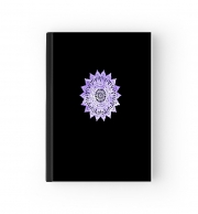 Cahier Bohemian Flower Mandala in purple