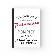 Cahier C'est compliqué d’être une princesse et pompier
