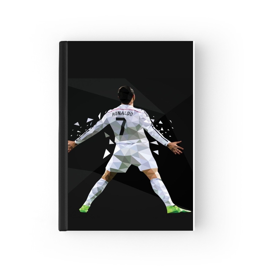 Cahier Cristiano Ronaldo Celebration Piouuu GOAL Abstract ART