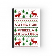 Cahier Esprit de Noel avec nom personnalisable