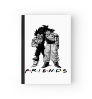 Cahier Goku X Vegeta as Friends