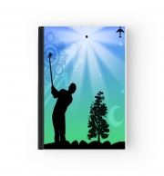 Cahier Golf Bleu et Noir