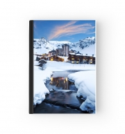 Cahier Llandscape and ski resort in french alpes tignes
