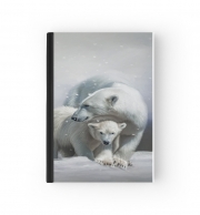 Cahier Polar bear family