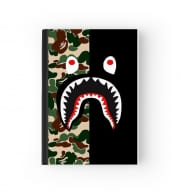 Cahier Shark Bape Camo Military Bicolor