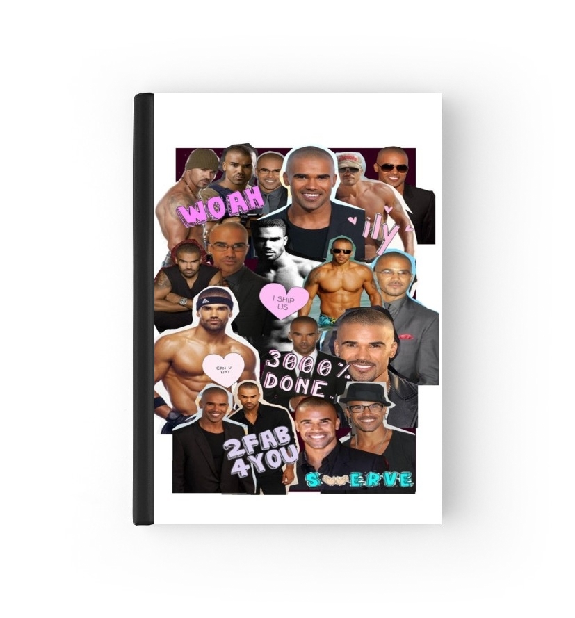 Cahier Shemar Moore collage
