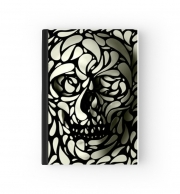 Cahier Skull Blanc Et Noir - Zebre