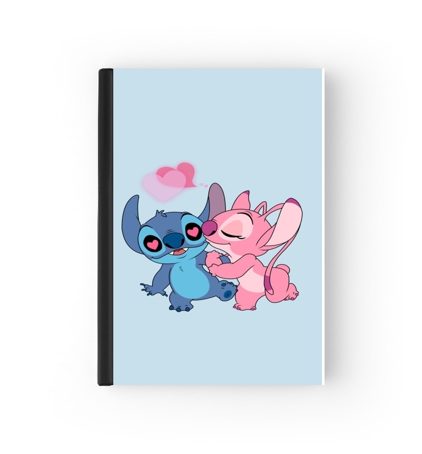 Cahier Stitch Angel Love Heart pink white - Sacs & Accessoires