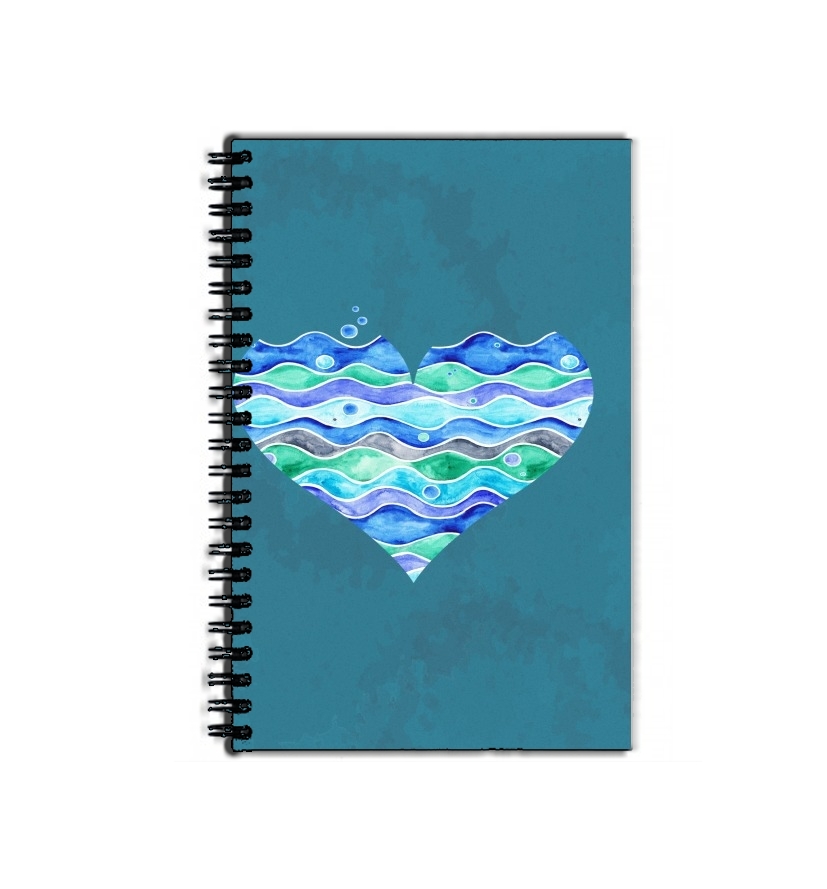 Cahier de texte A Sea of Love (blue)