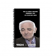 Cahier de texte Aznavour Hommage Fan Tribute