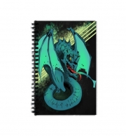 Cahier de texte Dragon bleu