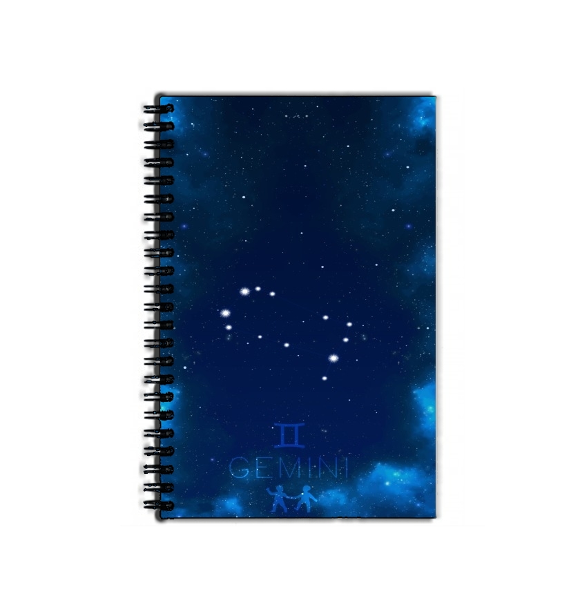 Cahier de texte Constellations of the Zodiac: Gemini