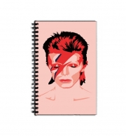 Cahier de texte David Bowie Minimalist Art