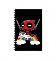 Cahier de texte Deadpool Unicorn