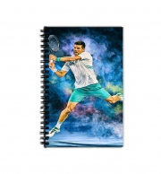 Cahier de texte Djokovic Painting art