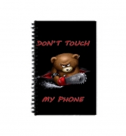Cahier de texte Don't touch my phone