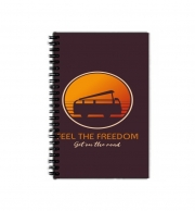 Cahier de texte Feel The freedom on the road