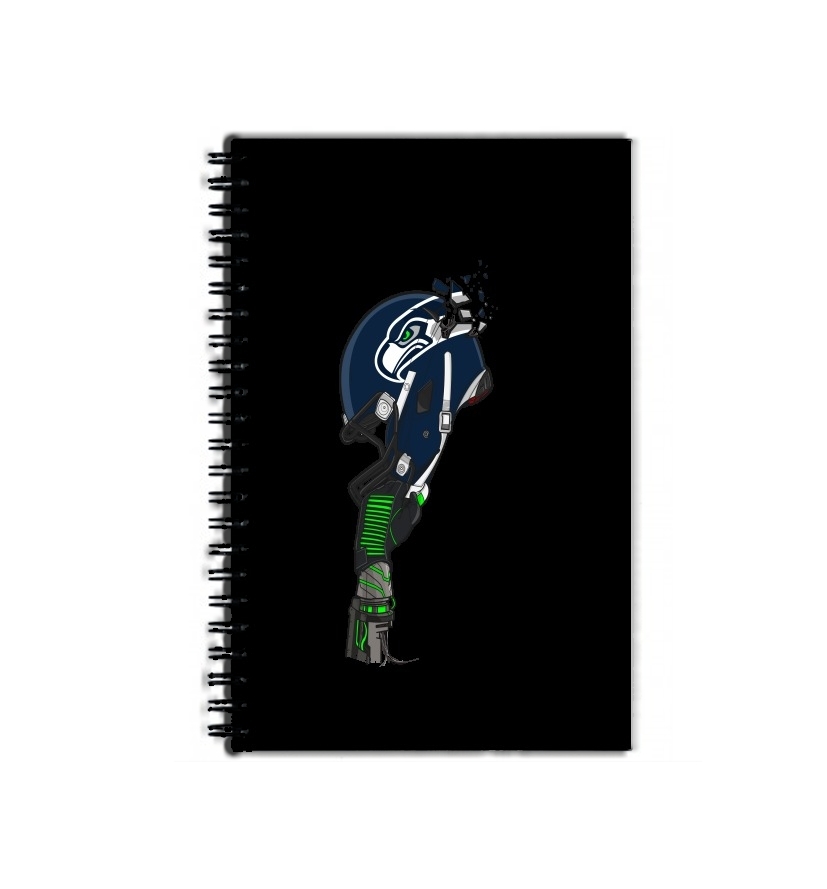 Cahier de texte Football Helmets Seattle 