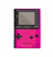 Cahier de texte GameBoy Color Rose