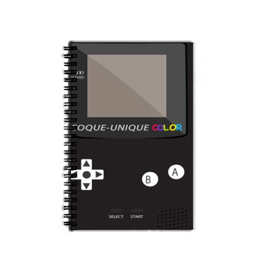 Cahier de texte GameBoy Color Noir