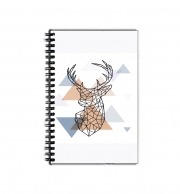 Cahier de texte Geometric head of the deer