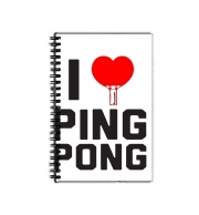 Cahier de texte I love Ping Pong