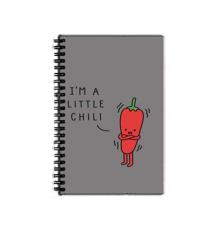 Cahier de texte Im a little chili - Piment