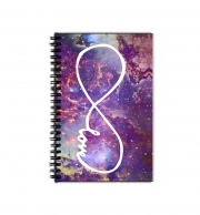 Cahier de texte Infinity Love Galaxy