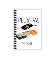 Cahier de texte Je peux pas j'ai sushi