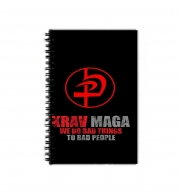 Cahier de texte Krav Maga Bad Things to bad people