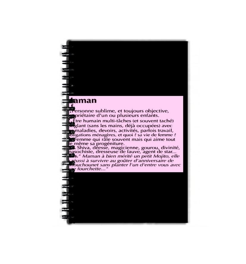 Cahier de texte Maman definition dictionnaire