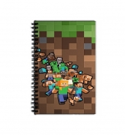 Cahier de texte Minecraft Creeper Forest