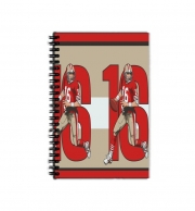Cahier de texte NFL Legends: Joe Montana 49ers