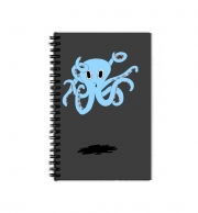 Cahier de texte octopus Blue cartoon