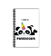 Cahier de texte Panda x Licorne Means Pandicorn