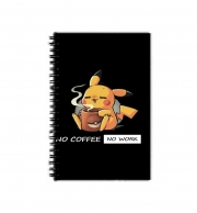 Cahier de texte Pikachu Coffee Addict