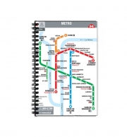 Cahier de texte Plan de metro Lyon