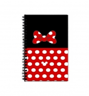 Cahier de texte Red And Black Point Mouse