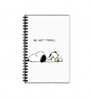 Cahier de texte Snoopy No Not Today
