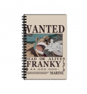 Cahier de texte Wanted Francky Dead or Alive