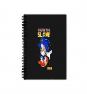 Cahier de texte You're Too Slow - Sonic