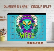 Calendrier de l'avent Alien smoking cannabis cbd