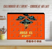 Calendrier de l'avent Area 51 Alien Party