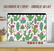 Calendrier de l'avent Minimalist pattern with cactus plants
