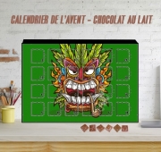 Calendrier de l'avent Tiki mask cannabis weed smoking