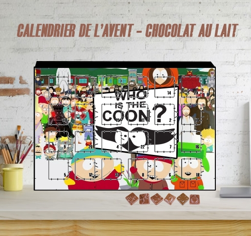Calendrier de l'avent Who is the Coon ? Tribute South Park cartman