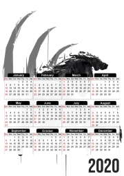 Calendrier Black Panther claw