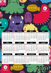 Calendrier Colorful Creatures