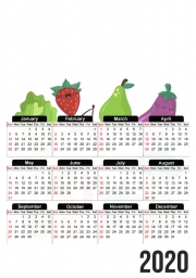 Calendrier Fruits and veggies